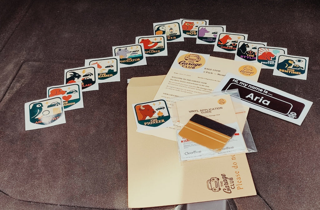 The Garage Club – Member's Welcome Pack (Gift)