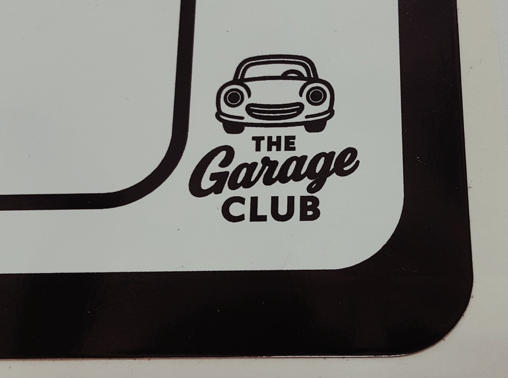Personalised Car Name Vinyl Decal – Design 1