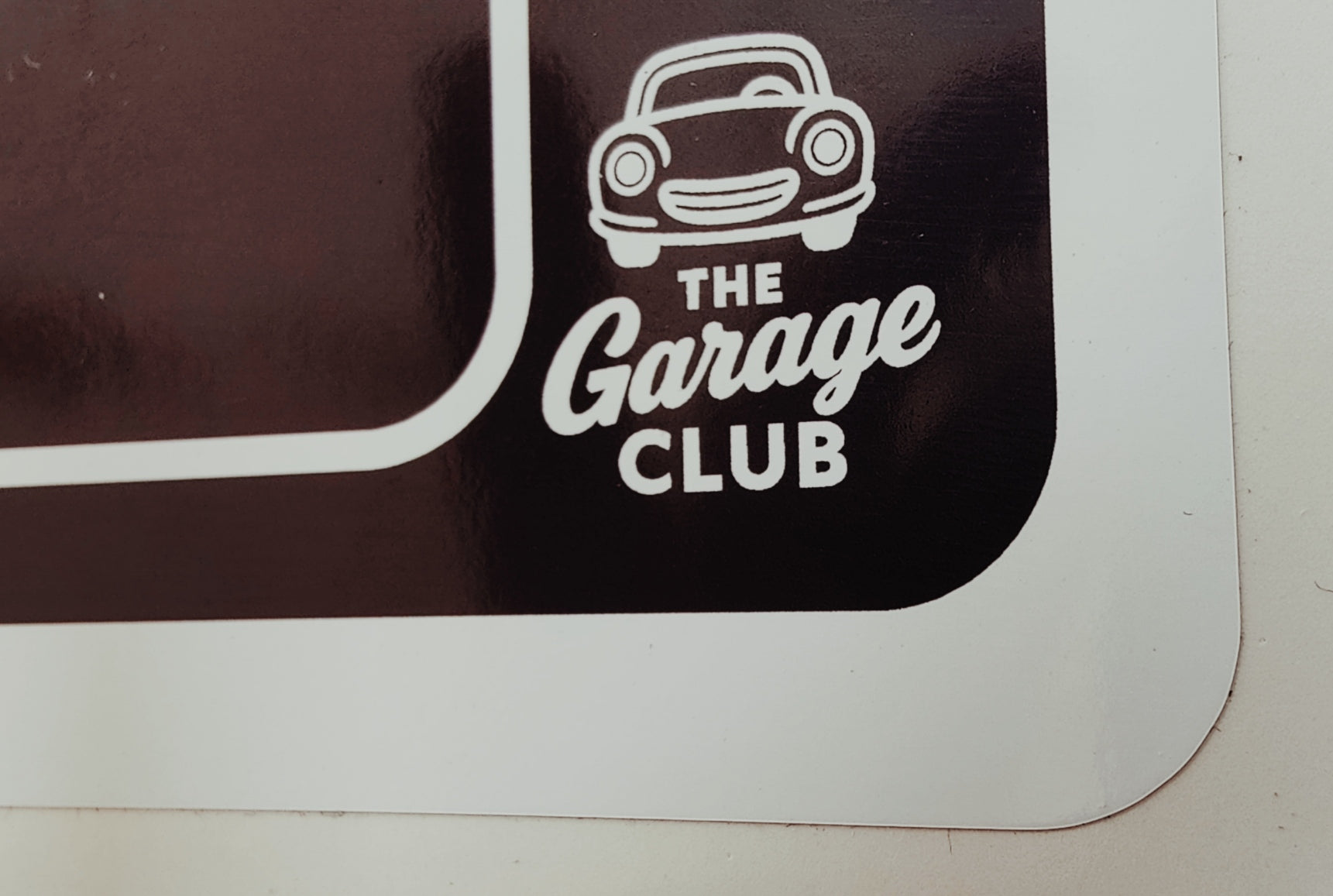 Personalised Car Name Vinyl Decal – Design 1