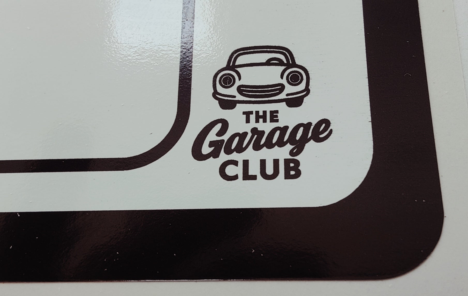 Personalised Car Name Vinyl Decal – Design 2