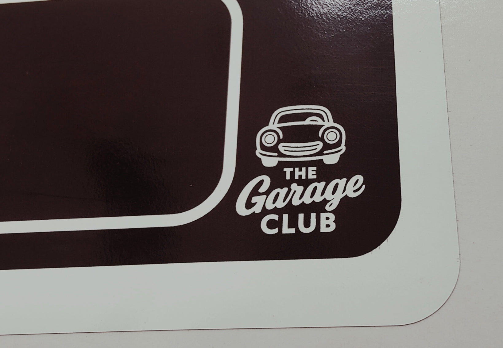 Personalised Car Name Vinyl Decal – Design 2