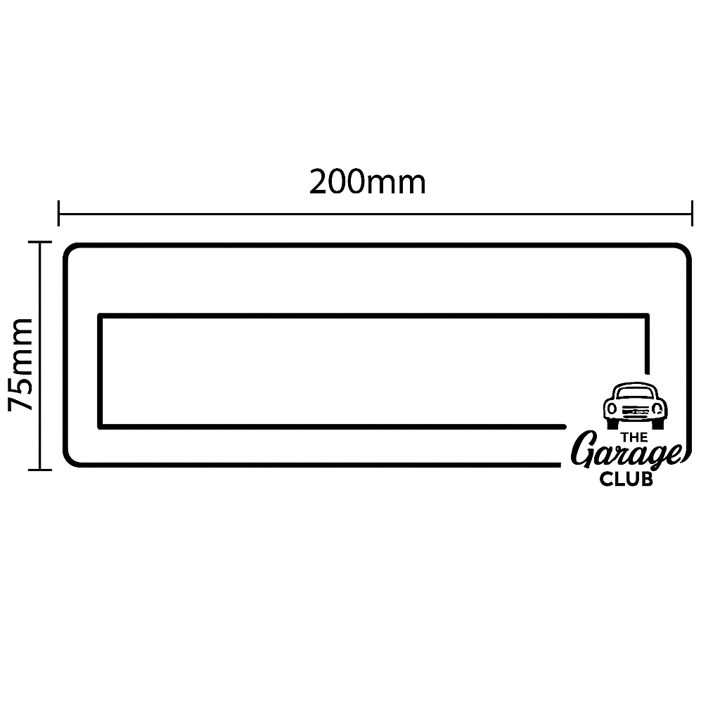 Personalised Car Name - Design 3