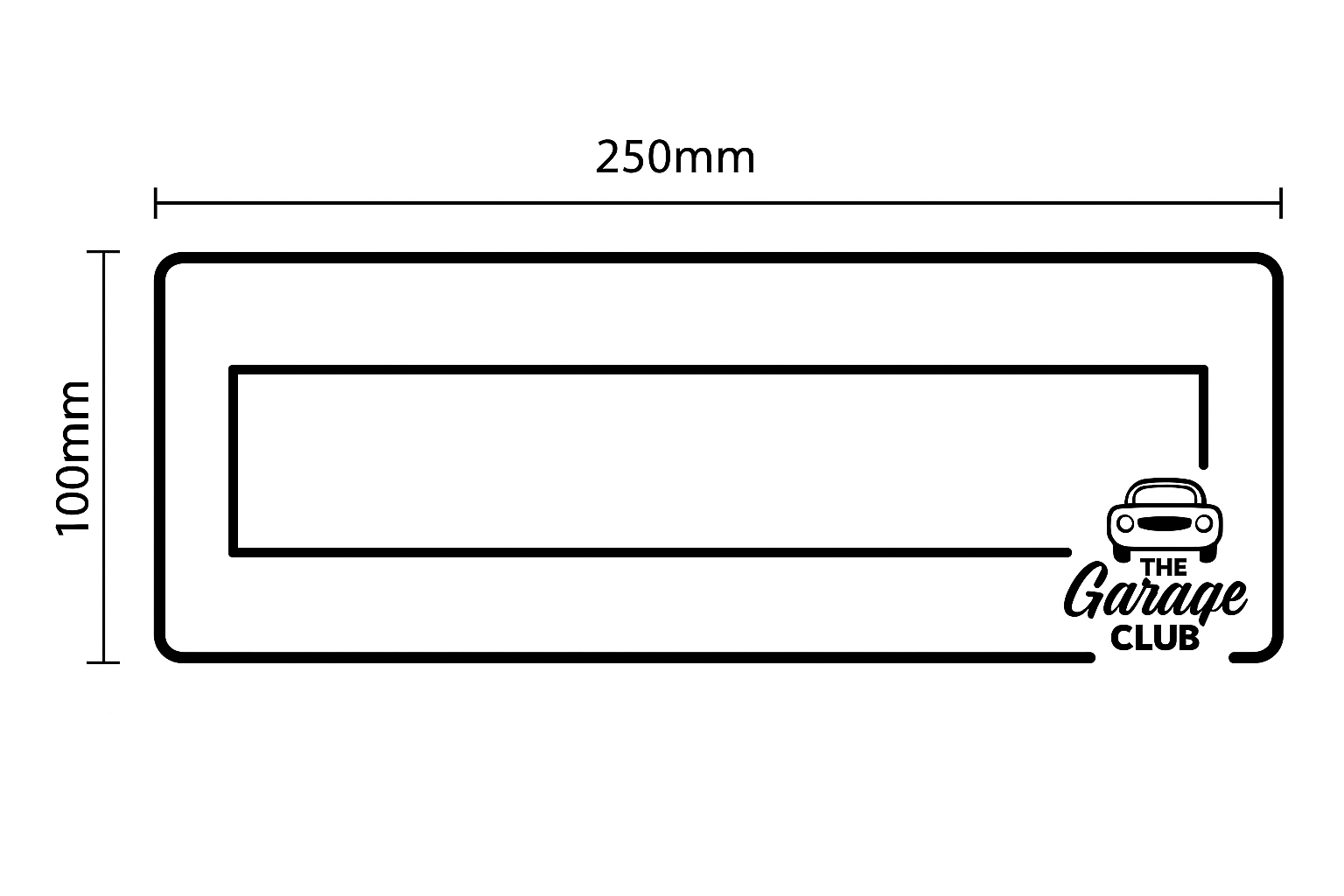 Personalised Car Name - Design 3