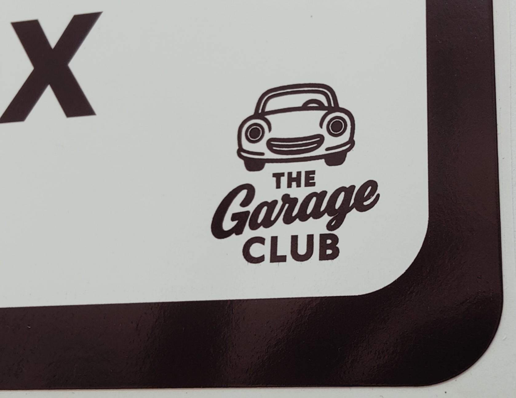 Personalised Car Name Vinyl Decal – Design 3