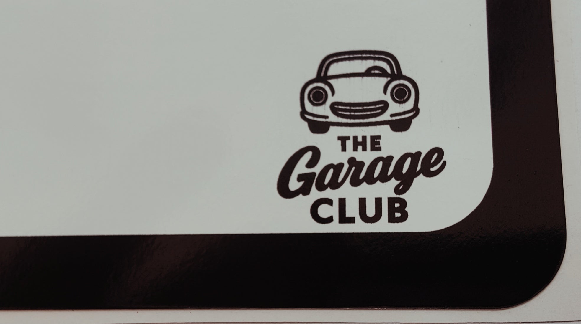 Personalised Car Name Vinyl Decal – Design 3