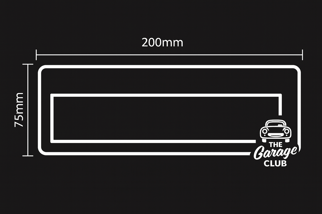 Personalised Car Name - Design 3