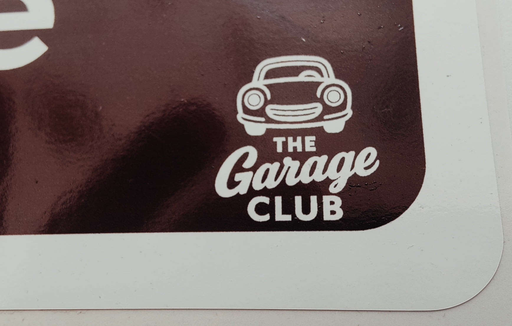 Personalised Car Name Vinyl Decal – Design 3