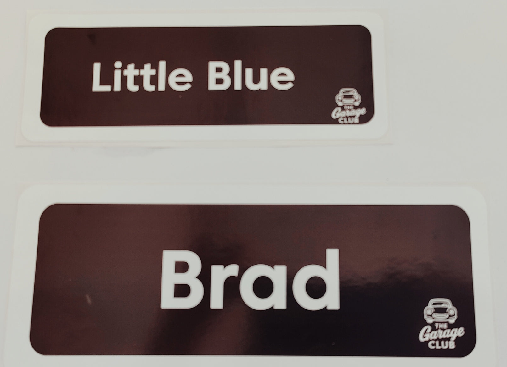 Personalised Car Name Vinyl Decal – Design 3