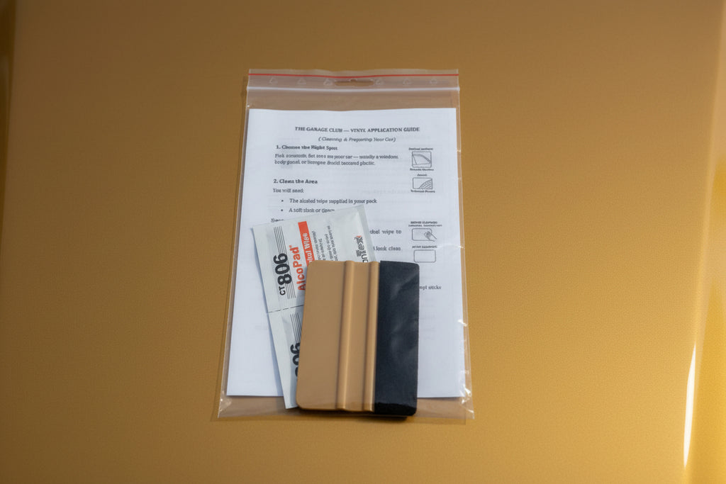 Official Club Decal Application Pack