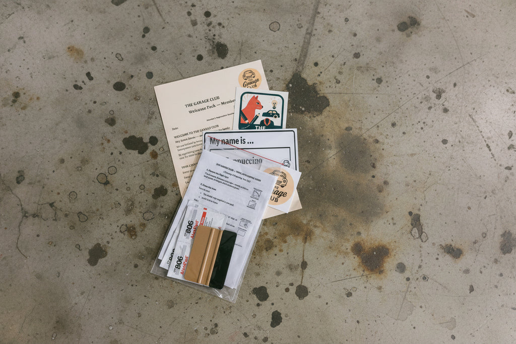 The Garage Club – Member Welcome Pack