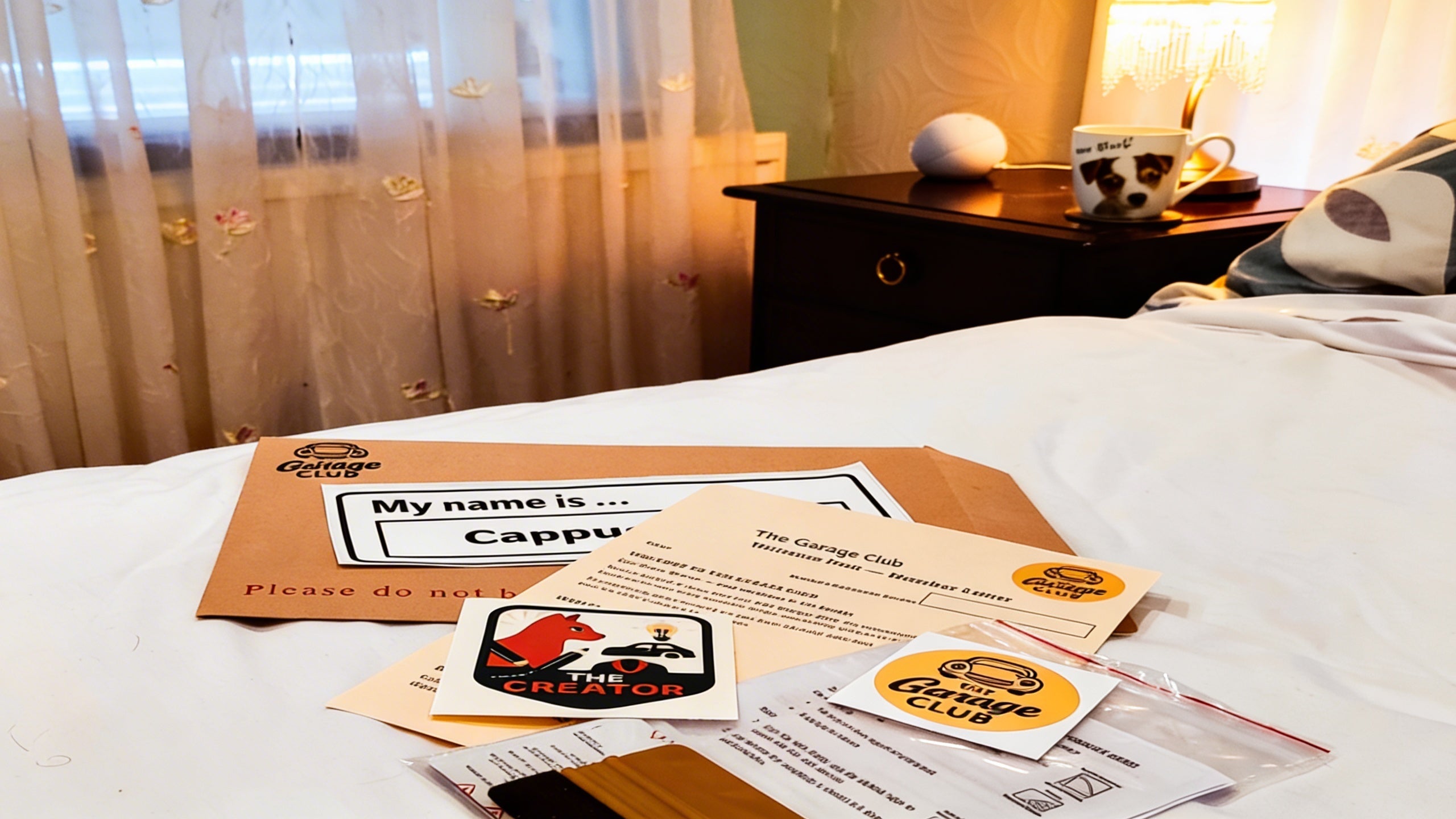 The Garage Club – Member's Welcome Pack (Gift)